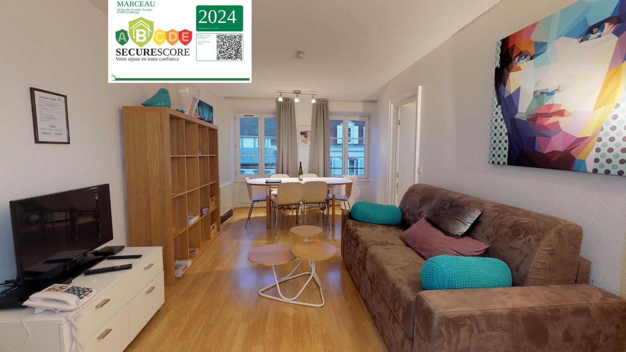 70 M² Strasbourg Appart City Center Appartement Buitenkant foto